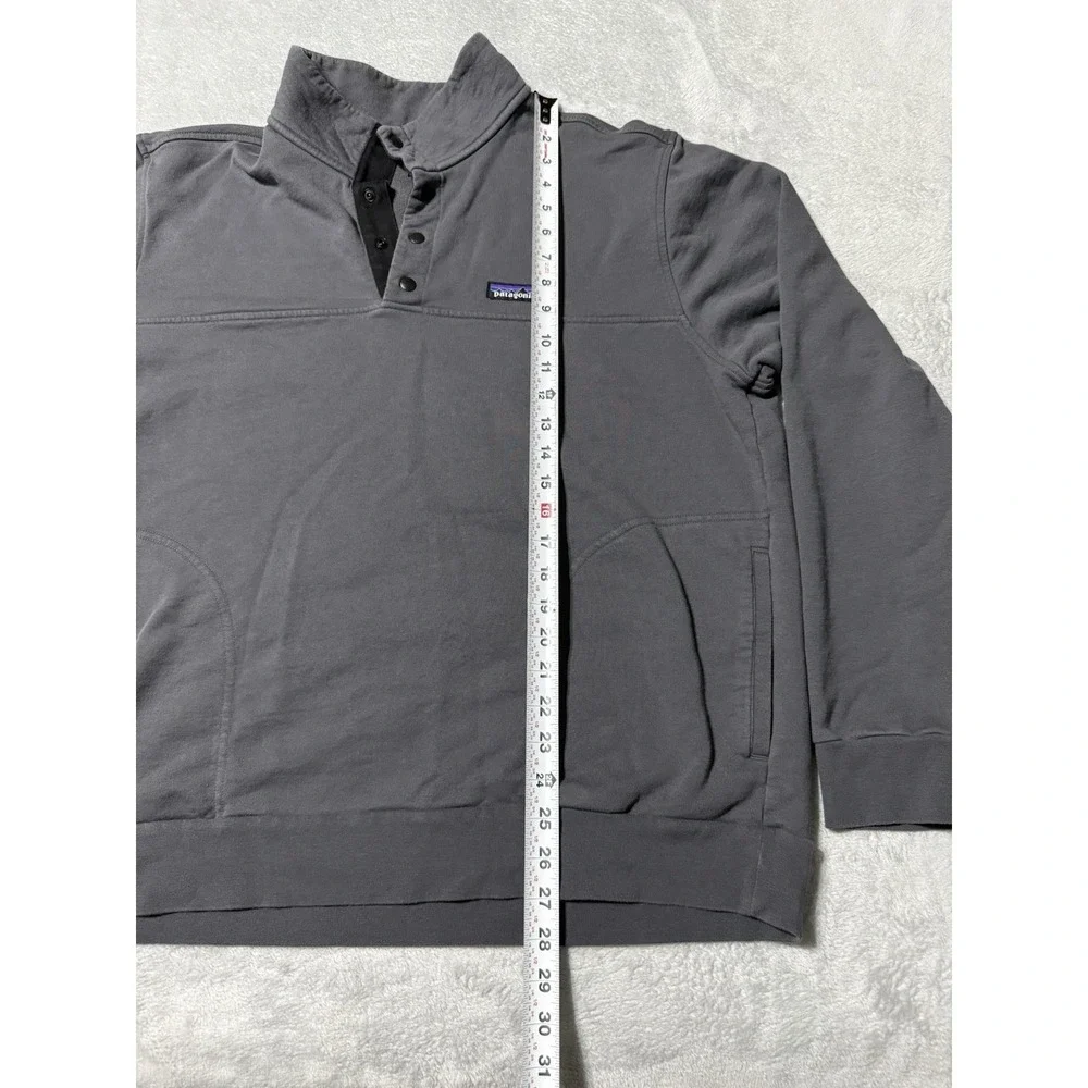 Patagonia Men's XL Snap-T Fleece Pullover Sweatshirt Mock Neck Button Pockets - Picture 2 of 12